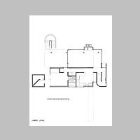 Richard Meier, Smith House, Drawing by Richard Meier & Partners Architects, Lower level.jpg